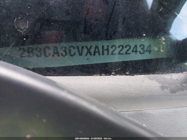 44039544 :رقم المزاد ، 2B3CA3CVXAH222434 vin ، 2010 Dodge Charger Sxt مزاد بيع