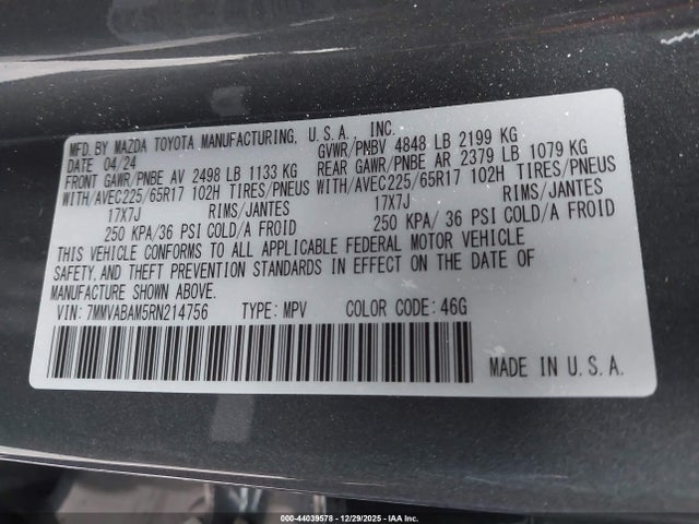Mazda Cx-50 2.5 S Select 2024 7MMVABAM5RN214756 Image 9