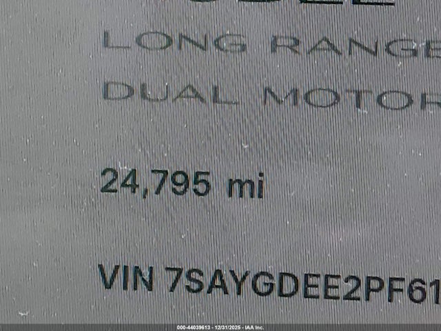 Продаж на аукціоні авто 2023 Tesla Model Y Awd/long Range Dual Motor All-wheel Drive, vin: 7SAYGDEE2PF617764, номер лоту: 44039613