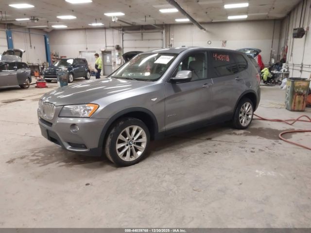 2013 BMW X3 5UXWX9C54D0D02142 Photo 1