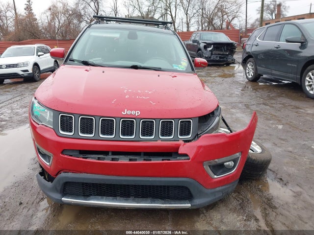 2018 Jeep Compass Limited 4x4 მანქანა იყიდება აუქციონზე, vin: 3C4NJDCB1JT266283, აუქციონის ნომერი: 44040030