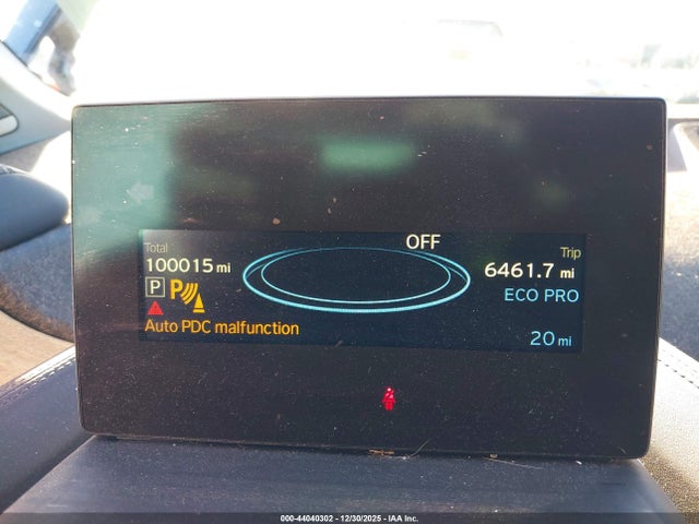 WBY1Z4C5XFV278696 BMW I3 Base W/range Extender
