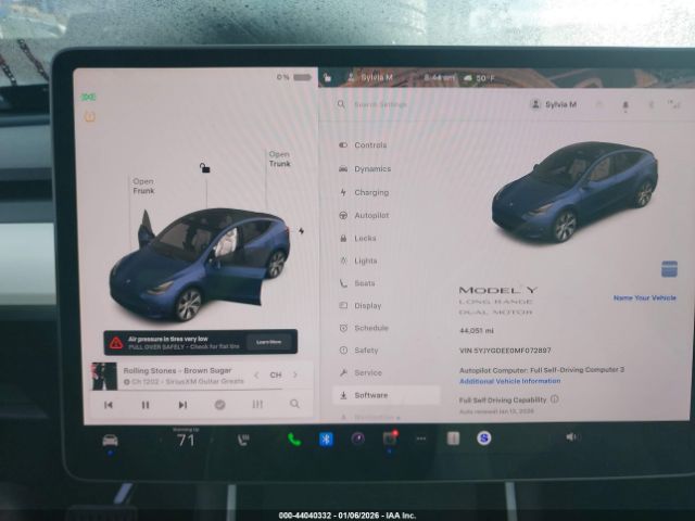 2021 TESLA MODEL Y 5YJYGDEE0MF072897 Photo 6