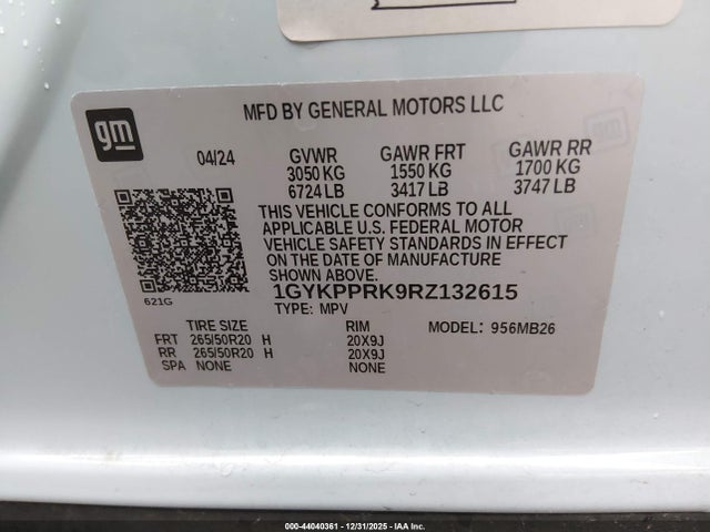 2024 CADILLAC LYRIQ 1GYKPPRK9RZ132615 Photo 8