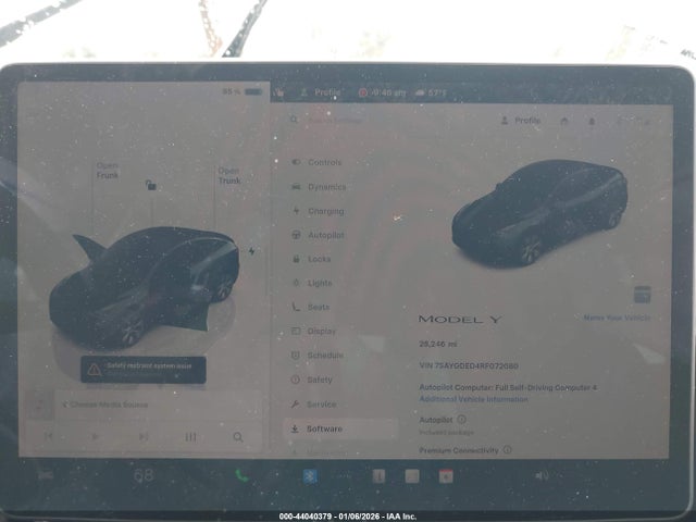 Tesla Model Y Rwd 2024 7SAYGDED4RF072080 Image 19