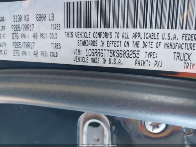 2019 RAM 1500 CLASSIC 1C6RR6TT5KS603255 Photo 8