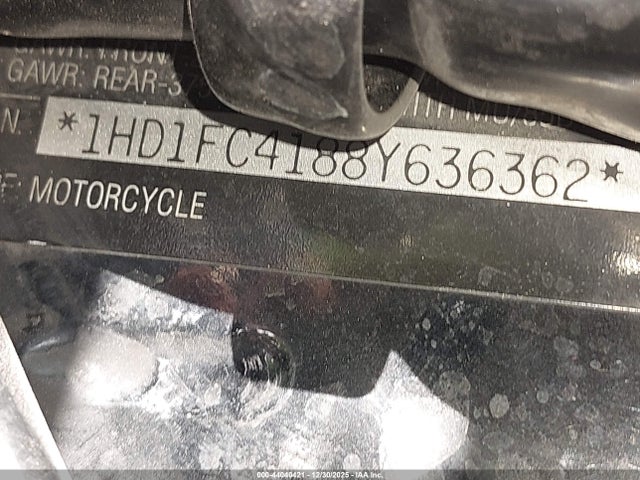 2008 HARLEY-DAVIDSON FLHTCUI 1HD1FC4188Y636362 Photo 9