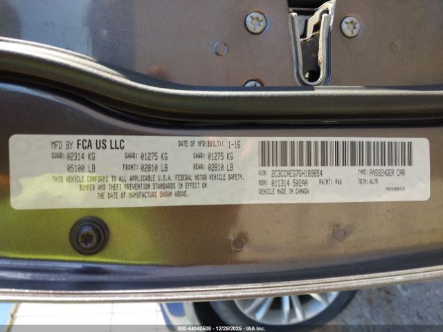 2016 CHRYSLER 300C 2C3CCAEG7GH189854 Photo 8