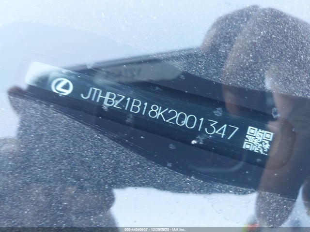 44040607 :رقم المزاد ، JTHBZ1B18K2001347 vin ، 2019 Lexus Es 350 مزاد بيع