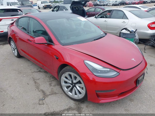 2022 TESLA MODEL 3 5YJ3E1EA5NF187265