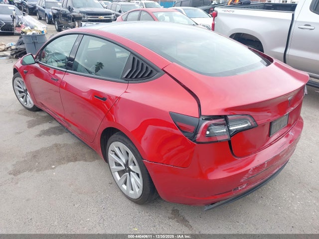 2022 TESLA MODEL 3 5YJ3E1EA5NF187265 Photo 2