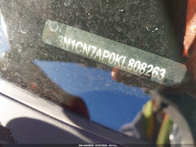 2019 NISSAN VERSA 3N1CN7AP0KL808263 Photo 8