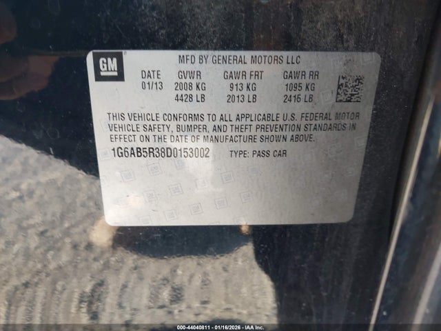 2013 CADILLAC ATS 1G6AB5R38D0153002 Photo 8