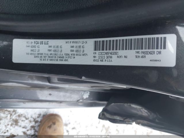 2015 CHRYSLER 200 1C3CCCAB5FN632921 Photo 8