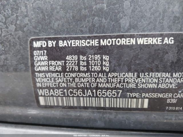 2018 BMW 330E WBA8E1C56JA165657 Photo 8
