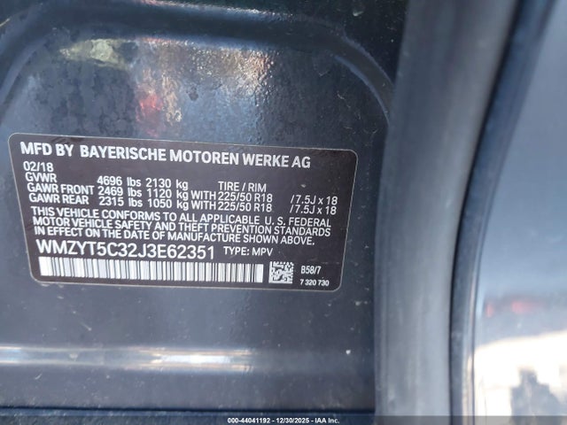 2018 MINI COUNTRYMAN WMZYT5C32J3E62351 Photo 8