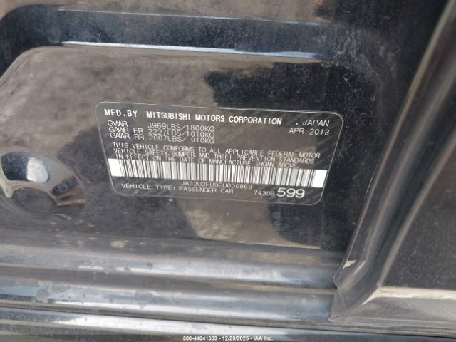 2014 MITSUBISHI LANCER JA32U2FU9EU000869 Photo 8