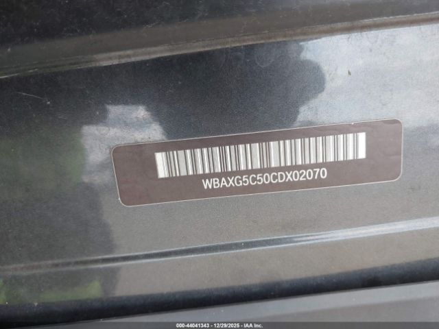 2012 BMW 528I WBAXG5C50CDX02070 Photo 8