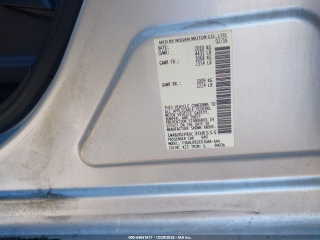 2016 NISSAN LEAF 1N4BZ0CP8GC308555 Photo 8