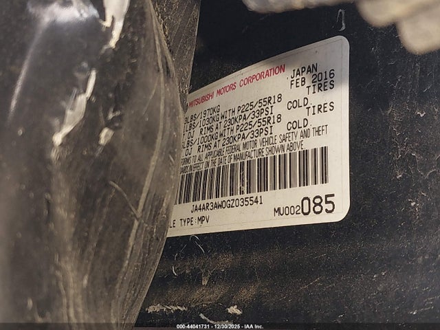 2016 MITSUBISHI OUTLANDER SPORT JA4AR3AW0GZ035541 Photo 8