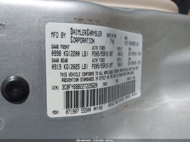 2002 CHRYSLER PT CRUISER 3C8FY68B22T225620 Photo 8