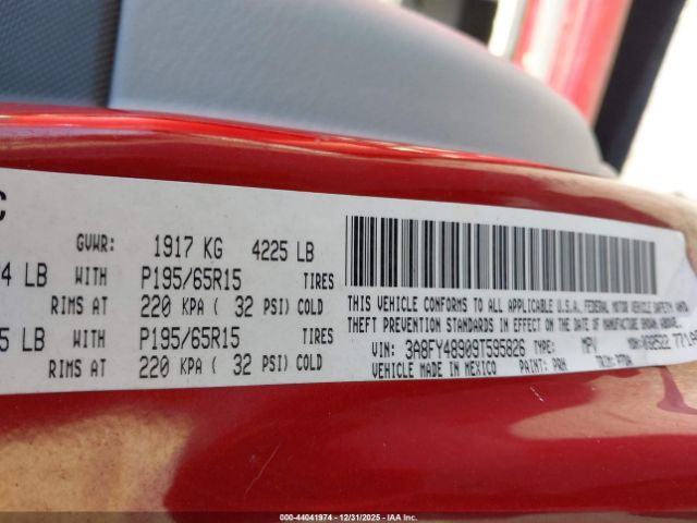 2009 CHRYSLER PT CRUISER 3A8FY48909T595826 Photo 8