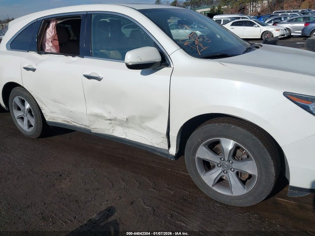 44042304 :رقم المزاد ، 5FRYD4H26GB051842 vin ، 2016 Acura Mdx Acurawatch Plus Package مزاد بيع