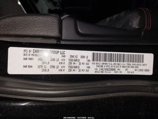 2013 JEEP GRAND CHEROKEE 1C4RJFAG0DC589896 Photo 8