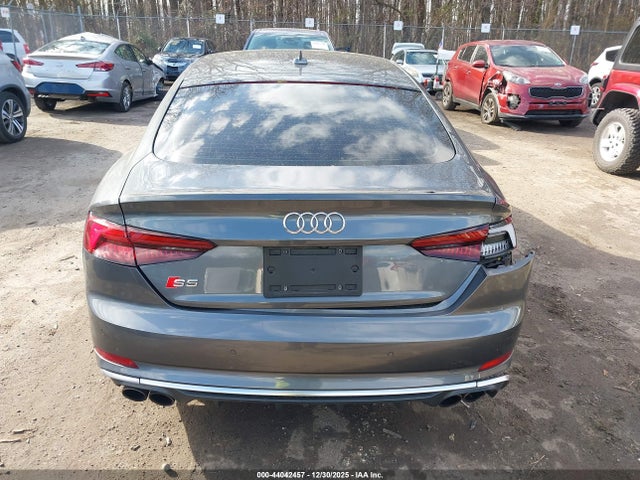 2018 Audi S5 3.0t Premium Plus მანქანა იყიდება აუქციონზე, vin: WAUB4CF50JA115224, აუქციონის ნომერი: 44042457