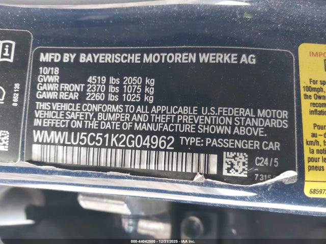 2019 MINI CLUBMAN WMWLU5C51K2G04962 Photo 8