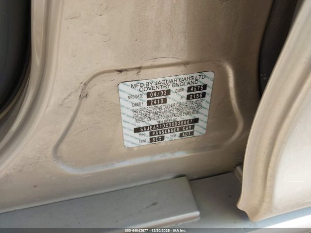2003 JAGUAR X-TYPE SAJEA51DX3XD38667 Photo 8