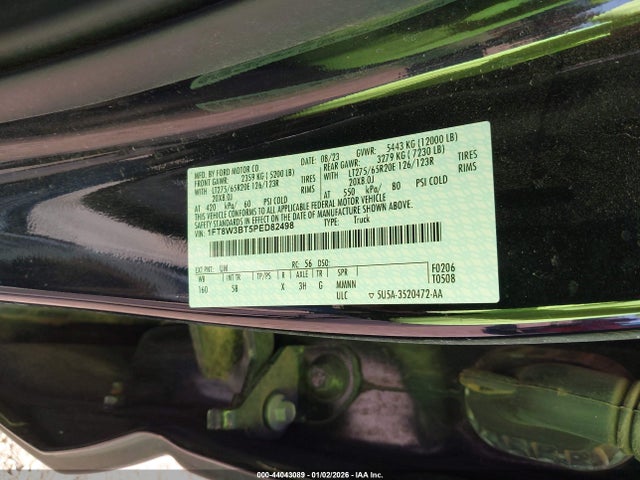 Ford F-350 Lariat 2023 1FT8W3BT5PED82498 Image 8