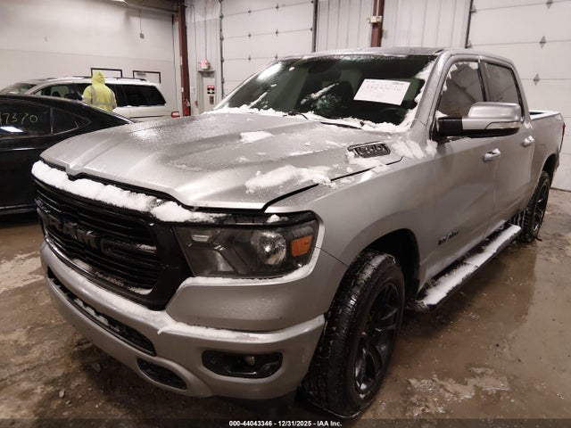 2020 Ram 1500 Big Horn  4x4 5'7 Box მანქანა იყიდება აუქციონზე, vin: 1C6SRFFT0LN284781, აუქციონის ნომერი: 44043346