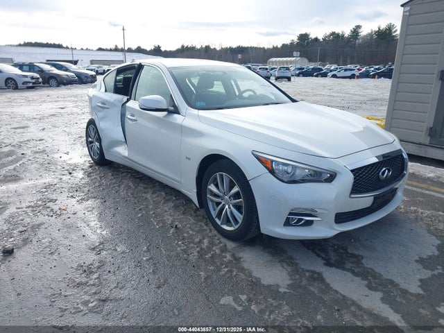 2016 Infiniti Q50 3.0t Premium მანქანა იყიდება აუქციონზე, vin: JN1EV7AR2GM344349, აუქციონის ნომერი: 44043857