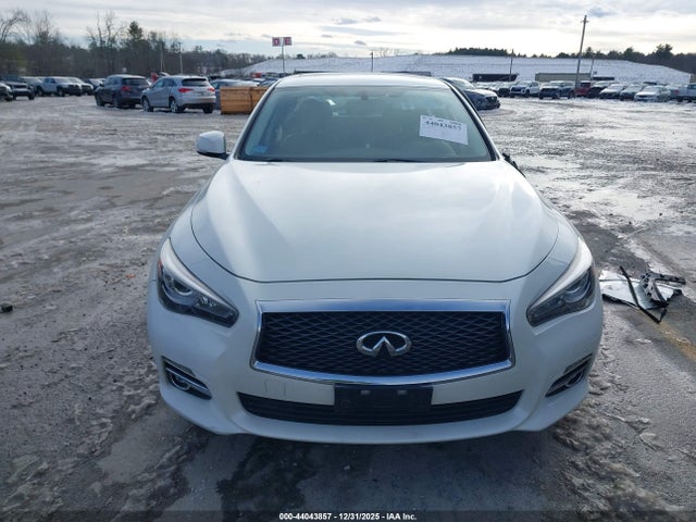 2016 Infiniti Q50 3.0t Premium მანქანა იყიდება აუქციონზე, vin: JN1EV7AR2GM344349, აუქციონის ნომერი: 44043857