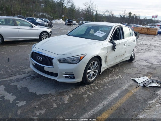 2016 Infiniti Q50 3.0t Premium მანქანა იყიდება აუქციონზე, vin: JN1EV7AR2GM344349, აუქციონის ნომერი: 44043857