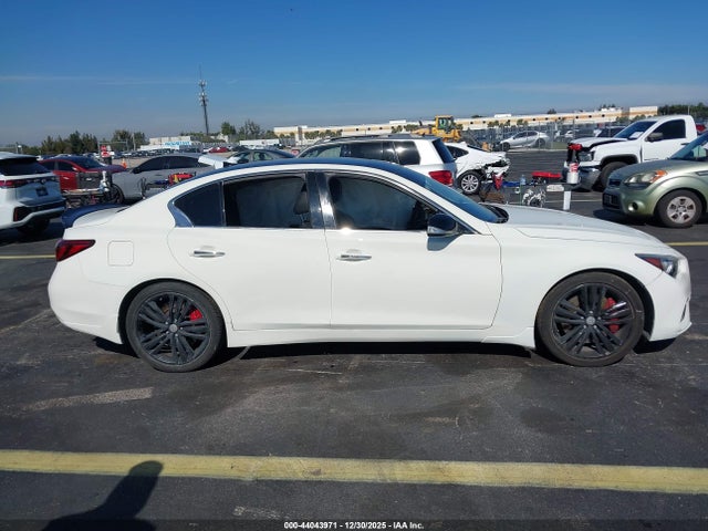 44043971 :رقم المزاد ، JN1EV7AP0KM518278 vin ، 2019 Infiniti Q50 3.0t Luxe مزاد بيع