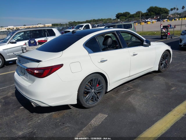 44043971 :رقم المزاد ، JN1EV7AP0KM518278 vin ، 2019 Infiniti Q50 3.0t Luxe مزاد بيع