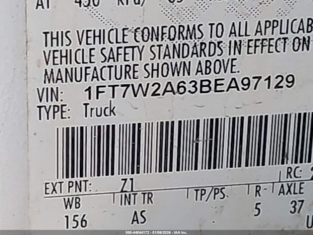 2011 FORD F-250 1FT7W2A63BEA97129 Photo 8