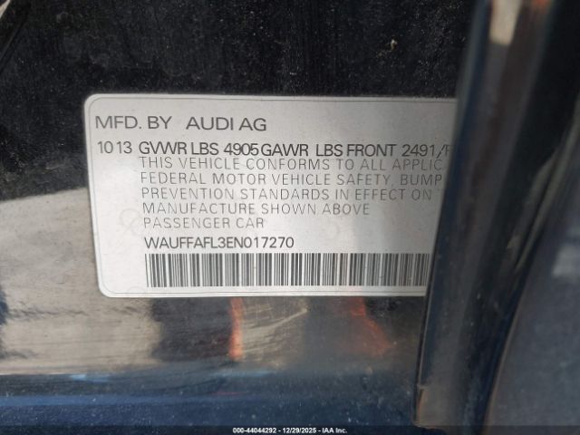 2014 AUDI A4 WAUFFAFL3EN017270 Photo 8