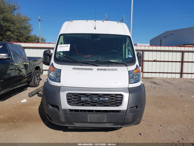 44044360 :رقم المزاد ، 3C6ERVCG7ME505622 vin ، 2021 Ram Promaster 2500 High Roof 136 Wb مزاد بيع