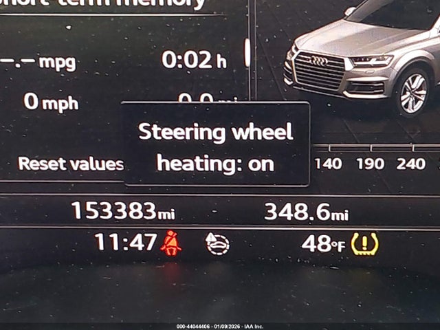 Aukcja sprzedaży 2019 Audi Q7 55 Premium, vin: WA1LAAF79KD040040, numer aukcji: 44044406