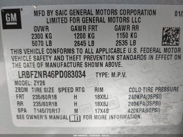 Buick Envision Essence Fwd 2023 LRBFZNR46PD083034 Image 9