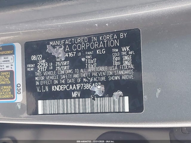 2023 KIA SELTOS KNDEPCAA1P7386407 Photo 8