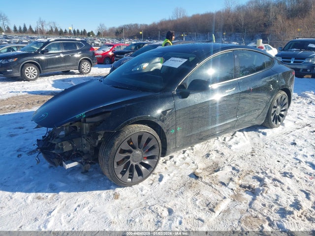 Продажа на аукционе авто 2022 Tesla Model 3 Performance Dual Motor All-wheel Drive, vin: 5YJ3E1EC5NF143994, номер лота: 44045205