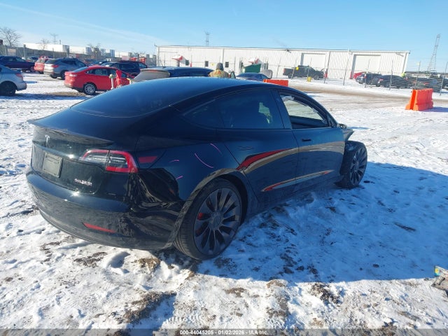 Продажа на аукционе авто 2022 Tesla Model 3 Performance Dual Motor All-wheel Drive, vin: 5YJ3E1EC5NF143994, номер лота: 44045205