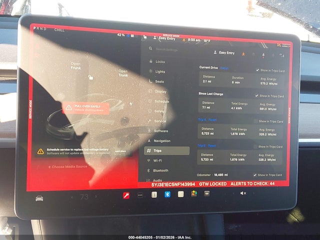 Продажа на аукционе авто 2022 Tesla Model 3 Performance Dual Motor All-wheel Drive, vin: 5YJ3E1EC5NF143994, номер лота: 44045205