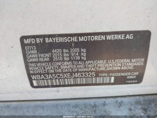 2014 BMW 328I WBA3A5C5XEJ463325 Photo 8