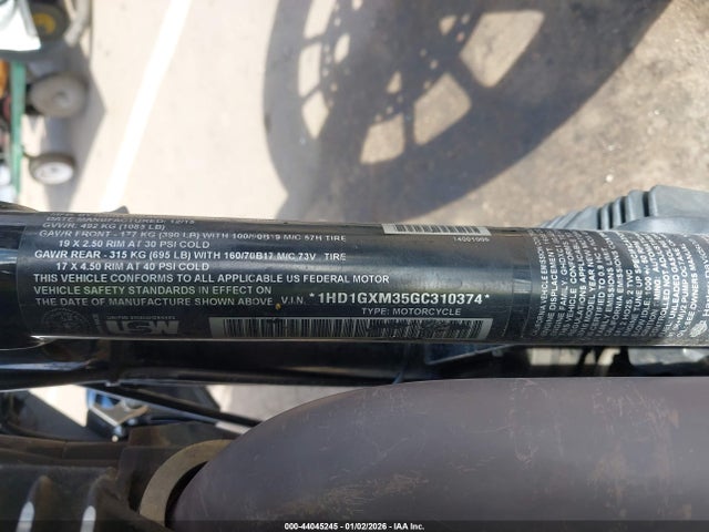 2016 HARLEY-DAVIDSON FXDB 1HD1GXM35GC310374 Photo 9