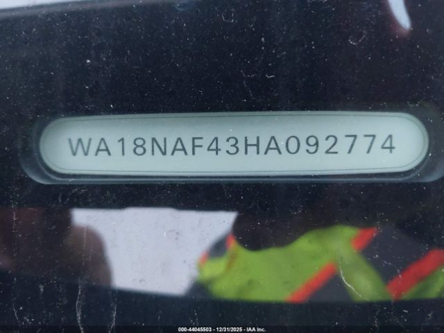 2017 AUDI A4 ALLROAD WA18NAF43HA092774 Photo 8